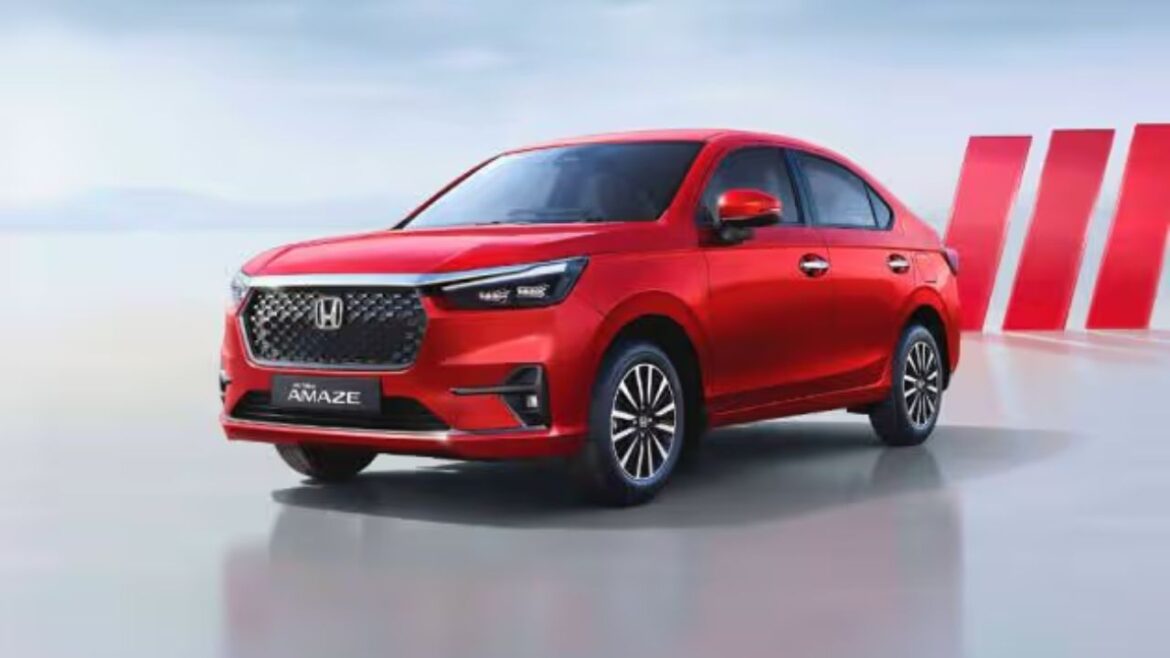 Honda Amaze Facelift: Know the EMI Details After a ₹2 Lakh Down Payment